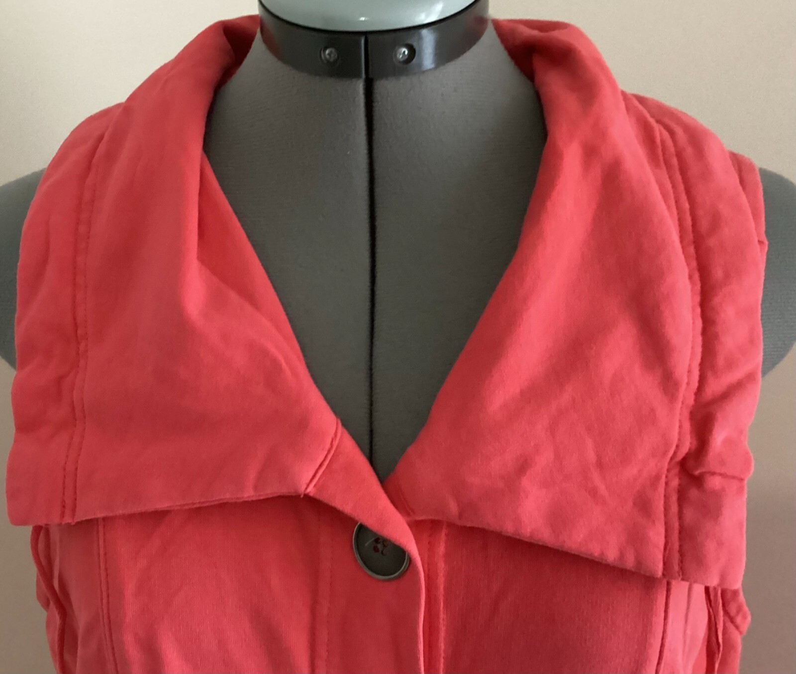 Nomadic Traders medium sleeveless orange tunic ja… - image 2