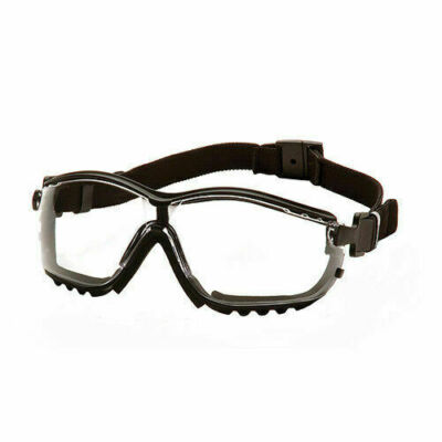 Pyramex V2G Safety Glasses Goggle Hybrid Clear Anti-Fog Lens GB1810ST