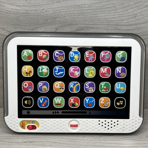 FISHER PRICE Smart Stages Tablet 2014 Mattel Laugh & Learn Works Used No Box