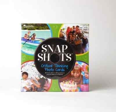 Learning Resources SNAP SHOTS Critical Thinking Photo Cards PreK ~ BRAND NEW