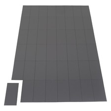 MagFlex® Self Adhesive Flexible Magnetic Rectangles - 50mm x 24mm - A4 Sheet