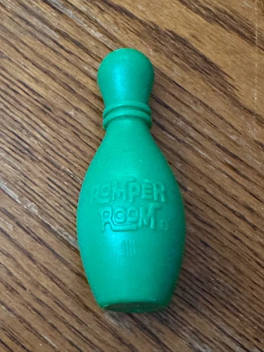 My Friend Snoopy Bowling REPLACEMENT GREEN PIN Romper Room VTG 1979 
