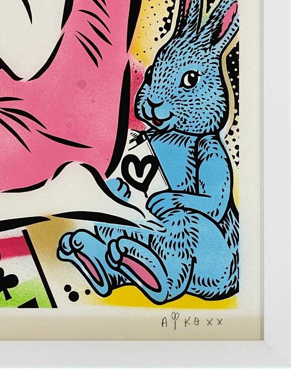 Lady AIKO Nakagawa 'Emotions Purple Variant' Graffiti Street