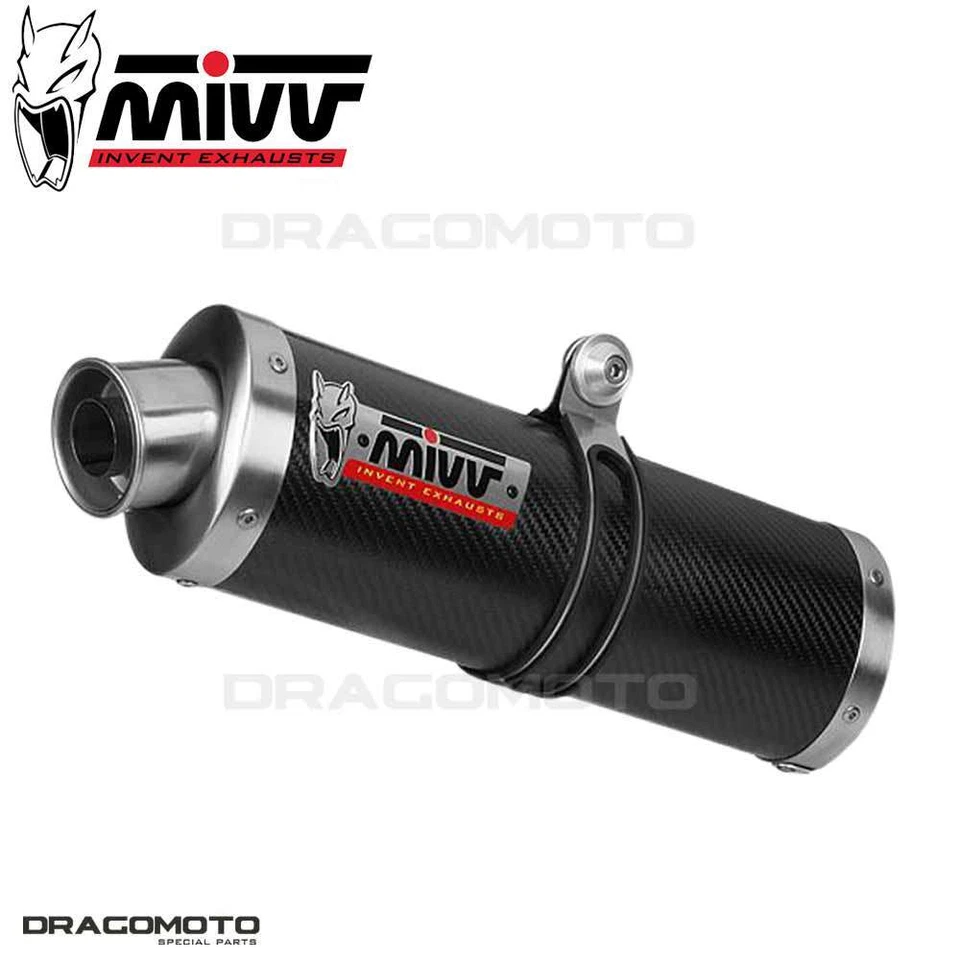 échappement SUZUKI GSF 1200 BANDIT 2000 MIVV Oval Carbone - Photo 1/1
