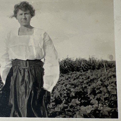 1920s ALVA MAE and I on FARM RPPC Real Photo Postcard - Picture 3 of 11