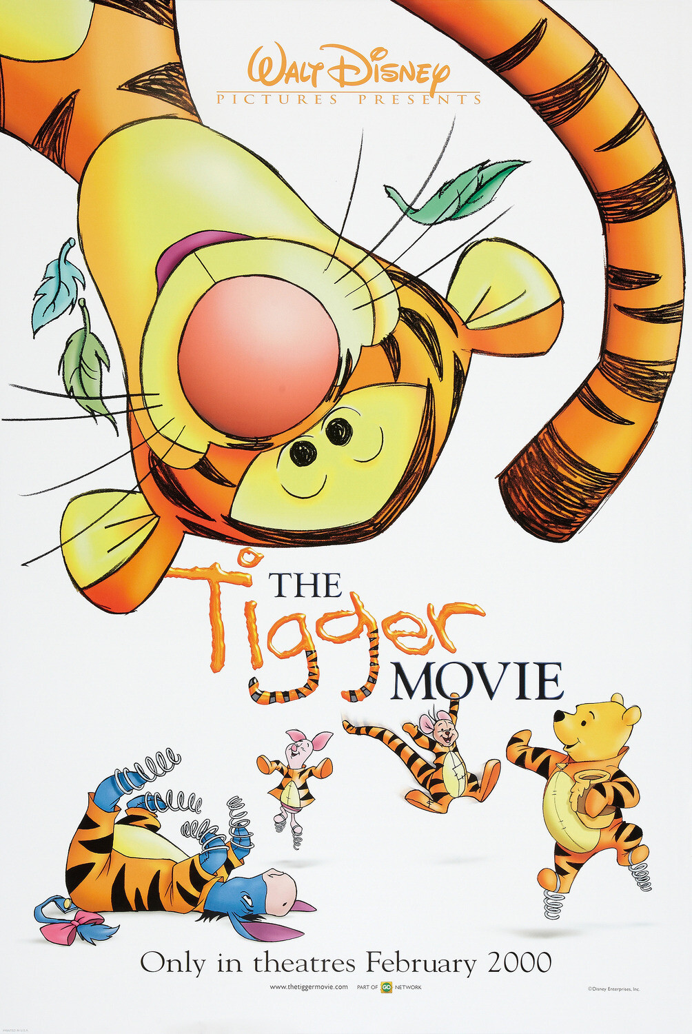 The Tigger Movie (Double Sided Advance) Original Movie Poster