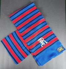Ralph Lauren Blue And Red Rugby Scarf 100 Cotton Large