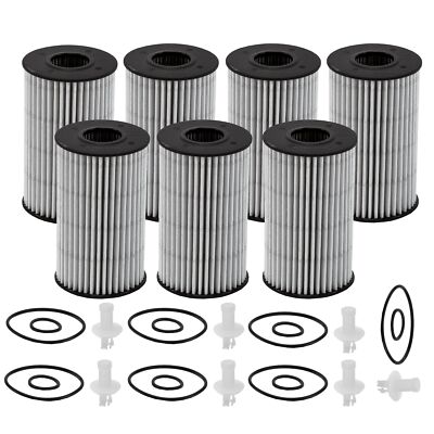 Wix Xp Set of 7 Engine Motor Oil Filters For Lexus Toyota StdAsp Automatic CVT