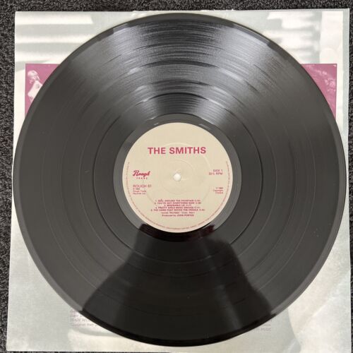 The Smiths – The Smiths Vinyl LP CURSIVE LOGO 1984 1st A1/B2 CLEANED/TESTED VG+ - Picture 3 of 9