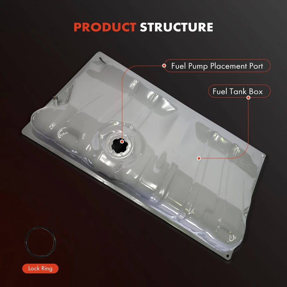 Tanque de combustible de 10 galones para Volkswagen Jetta Rabbit 1980-1984 Scirocco 1982-1984 Foto 2 de 4