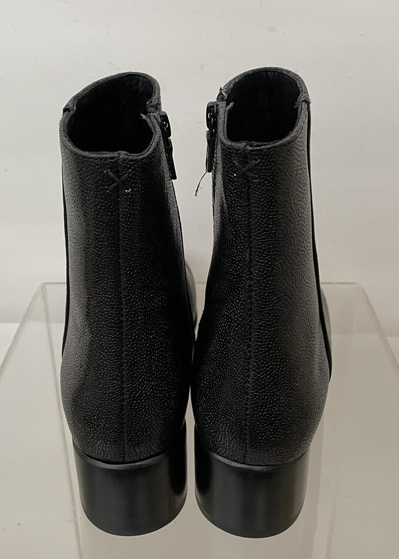 Rag & Bone Aslen Pebbled Embossed Leather Boots Booties  Rag & Bone Aslen Mid Boot. 38.5 Black main image 0