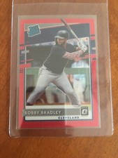 2020 Optic BOBBY BRADLEY FOTL RED Pandora Prizm #2/79 INDIANS RATED ROOKIE MINT+