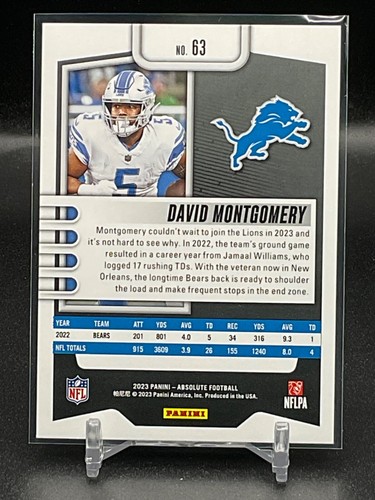 Detroit Lions *Choose Your Football Cards* Rookies Autos Relic (Updated 3/25) - Picture 83 of 275