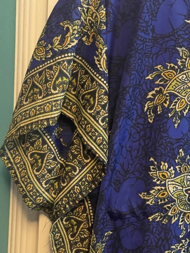 Beautiful multicolor caftan SZ OS - Picture 3 of 10