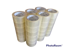 ProLine Packing Tape 36 Rolls 100 Yards (300 ft) Clear Carton Sealing Tape 2"