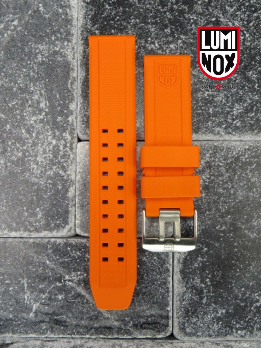 New LUMINOX 23mm Rubber Strap EVO Diver Watch Band 3050 3950