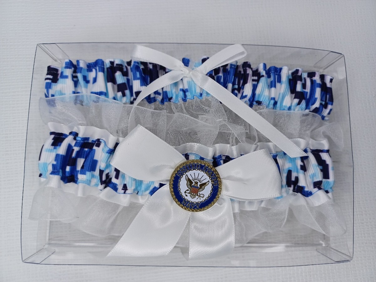 Wedding Garter Belt Set Blue Cammo United States Navy | eBay Wedding Garter Belt Set Blue Cammo United States Navy | eBay