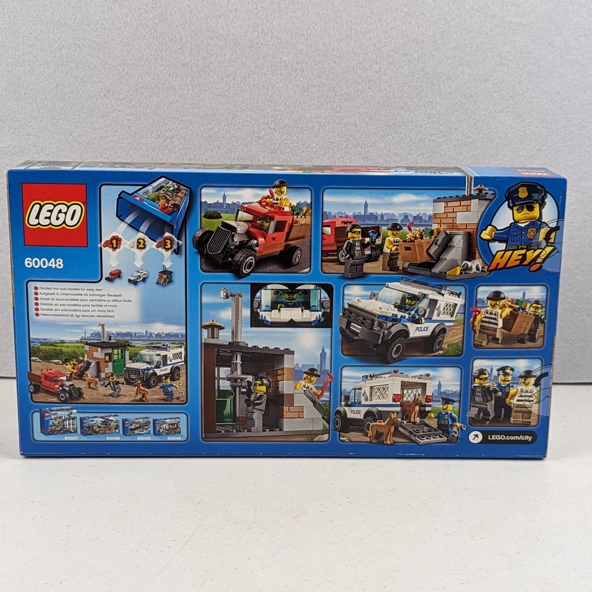 LEGO City 60048 Police Dog Unit Set 2014 BNIB Sealed eBay