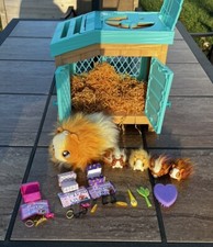 Little Live Pets Mama Surprise Guinea Pig Interactive Animal Portable Hutch Toy