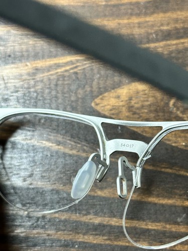 Oakley Latch TI OX5134-0354 Unisex Satin Chrome Half Rim Eyeglasses Frame 137 - 第 11/11 張圖片