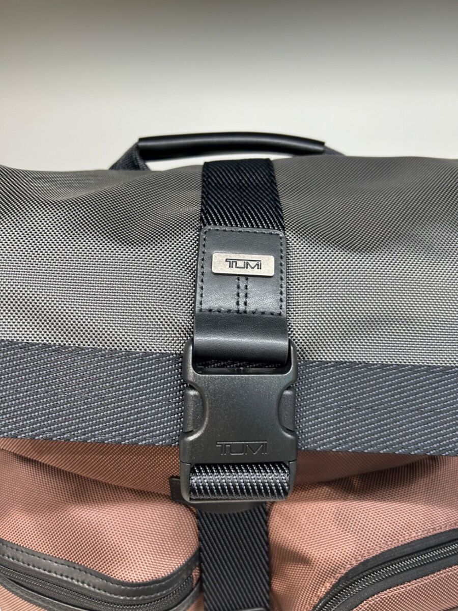 NEW Tumi Cypress Roll Top 19.0” Ballistic Nylon Backpack NEW Tumi Cypress Roll Top 19.0” Ballistic Nylon Backpack
