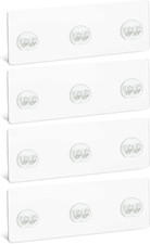 4 PCS Corner Shower Caddy Adhesive Sticker Replacement Hook, for Shower Caddy Ba