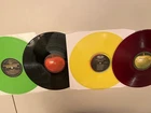 4 Beatles LPs Color Vinyl Let It Be Magical Mystery Tour Japan Butcher Cover