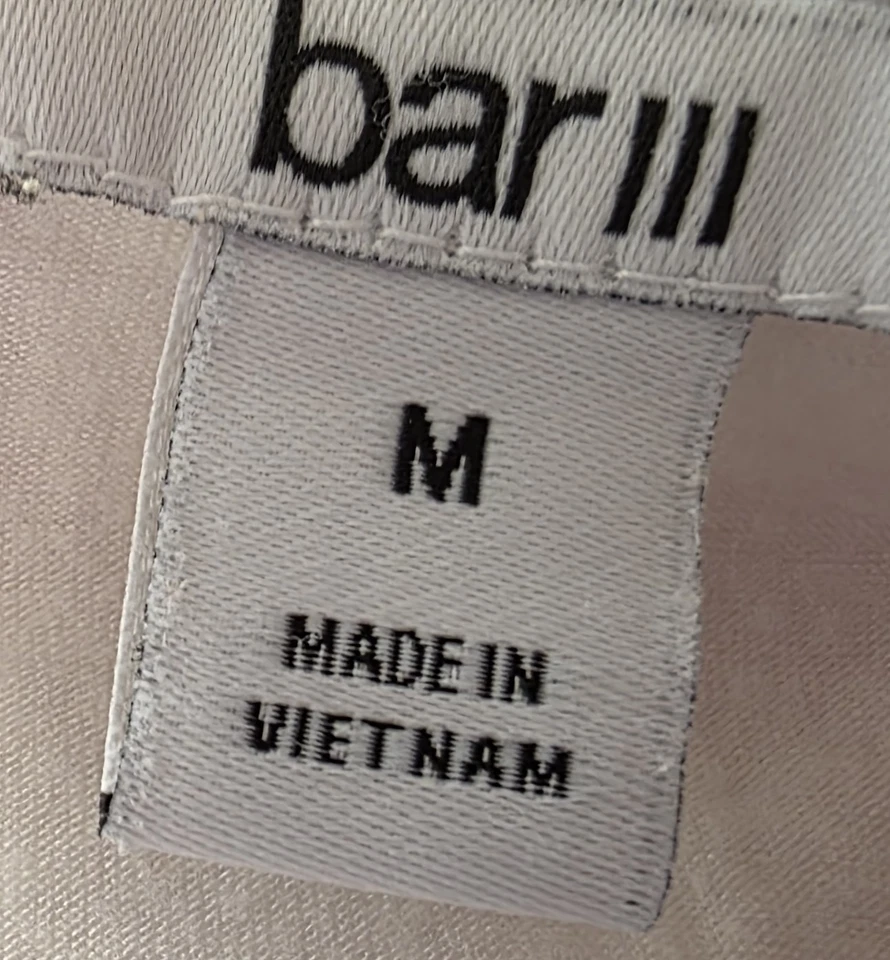 Bar III Womens Shirt Top Blouse Size M Medium Sleeveless V Neck - Image 2 of 4