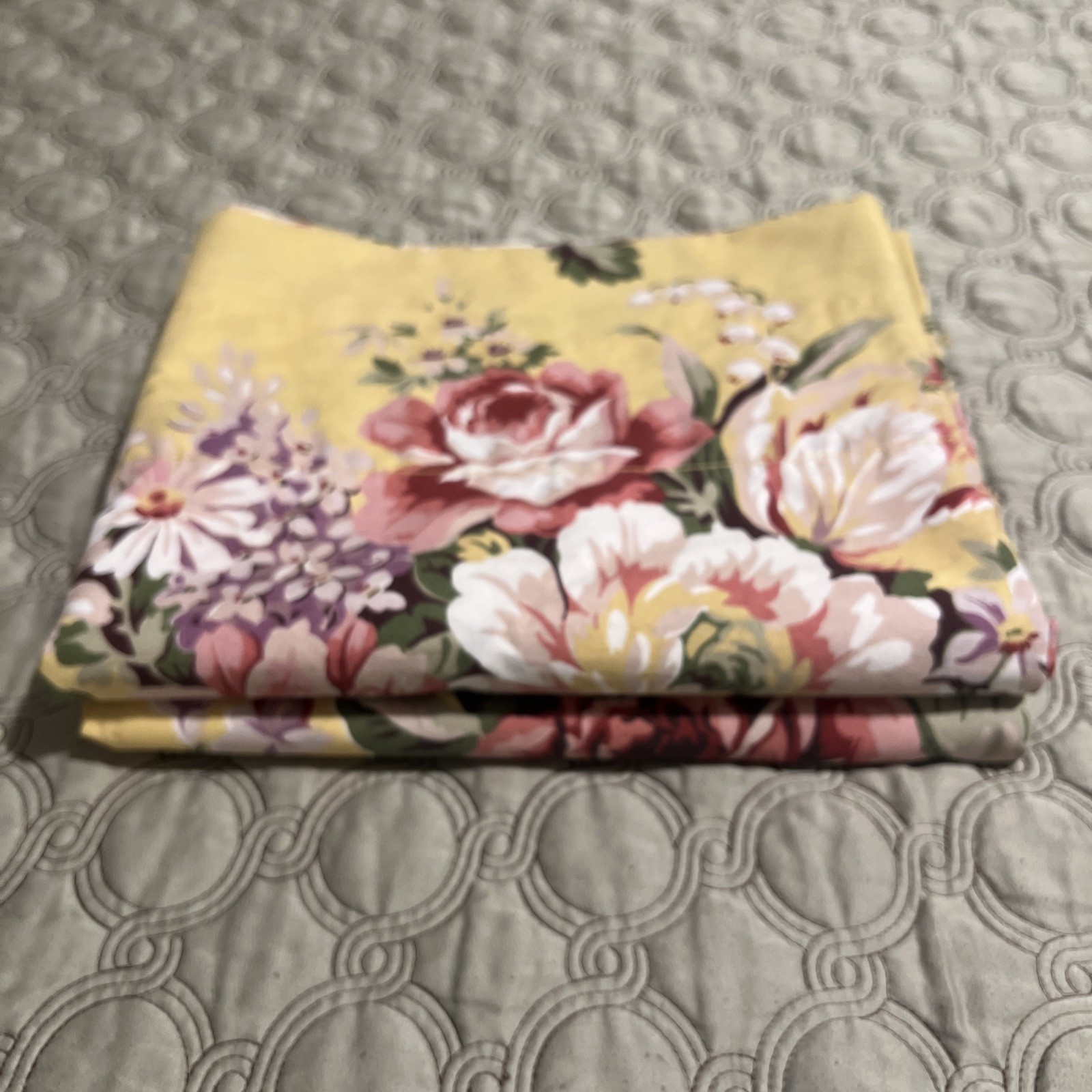 2 NEW RALPH LAUREN-SOPHIE BROOKE STRAIGHT VALANCE-SELF LINED-COTTON Ea/17 x 82