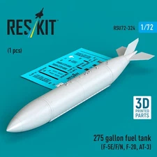 1/72 Reskit RSU72-0324 275 gallon fuel tank (1 pcs) 3D printed model kit