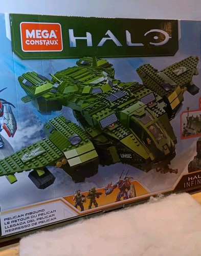 Mattel Halo Infinite Mega Construx Pelican Inbound UNSC Building Block Set GNB28 - Picture 3 of 24