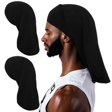 2Pcs Dread Caps for Men, Dreadlock Cap Mens, Long Hair Dreads Head Stocking W...