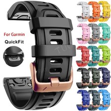Quickfit 20mm Strap for Garmin Fenix 7S 6S 5S Epix Pro 42mm Silicone Watch Band