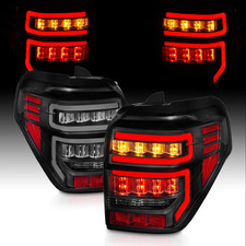 for 2014-2023 Toyota 4 Runner LED Tube Black Replacement Tail Light Assembly Pai