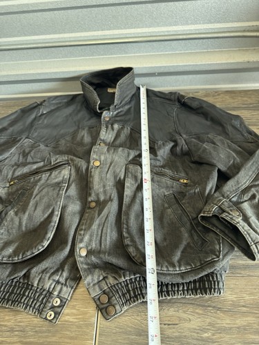 Guess Jacket Mens Georges Marciano 80's Denim | Size Xl Mcfly - Picture 5 of 12