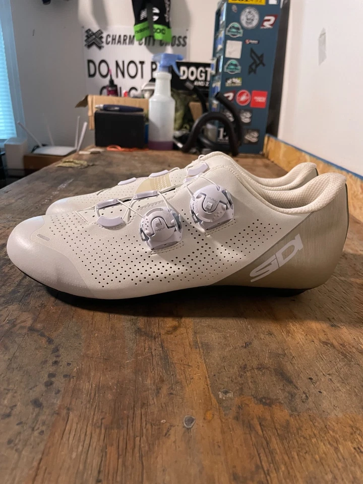 Мужские дорожные велосипедные туфли Sidi Ergo 6 ЕС 42,5 США 9,5 карбоновые без стелек - Изображение 4 из 4