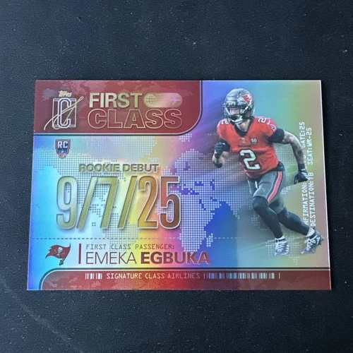 2025 Topps Signature Emeka Egbuka Base (RAW)