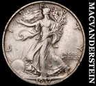 1937-S Walking Liberty Half Dollar- Silver Semi Key Better Date #i9623