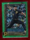 DAVID BEDNAR 2025 TOPPS GREEN HOLO PARALLEL 36/99 CARD ATLANTA BRAVES