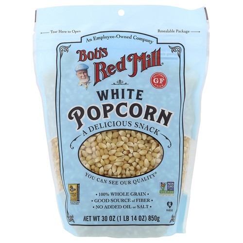 White Popcorn, Gluten Free, 1 lb 14 oz (850 g)
