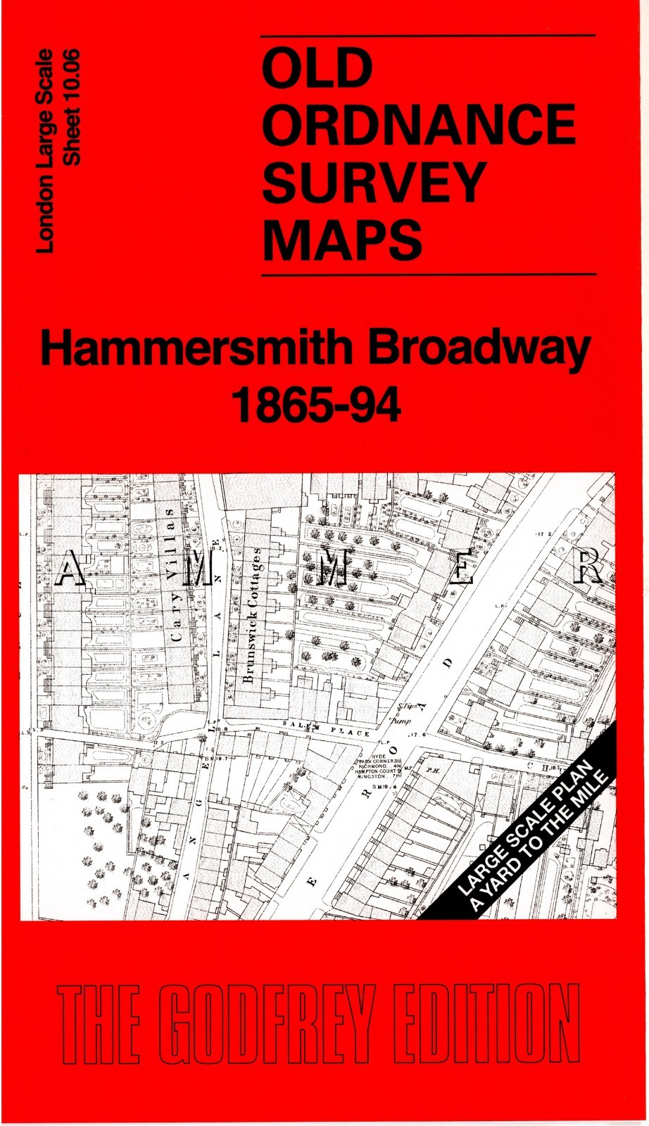 Hammersmith Broadway 1865-94  London Large Scale 10.06 by Pamela Taylor