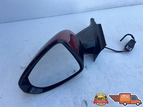 2011-2015 CHEVROLET VOLT LEFT DRIVER SIDE VIEW DOOR MIRROR OEM 11-15 RED WA505Q