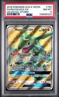 2018 POKEMON SUN & MOON CELESTIAL STORM #160 FULL ART/RAYQUAZA GX PSA 8