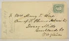 1864 CONFEDERATE CIVIL WAR COVER WITH 10 CENT CONFEDERATE STAMP - CSA #12-AD