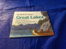 National Geographic Map The Making of America Great Lakes 1987
