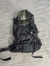 Teton Sports Scout 3400 Black Internal Frame Backpack - Hiking, Camping
