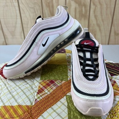 Nike Air Max 97 Pink Black White Womens Sz 10 Running Lifestyle Shoes super nice