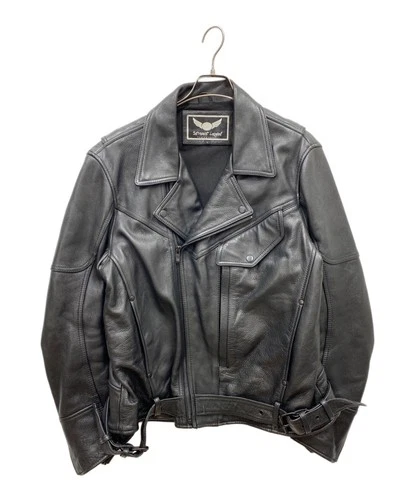 Street Legal Leather Jacket Men's Size L Black - product listing photo