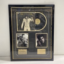 Elvis Commemorative Framed Photos and Vinyl That's the Way It Is