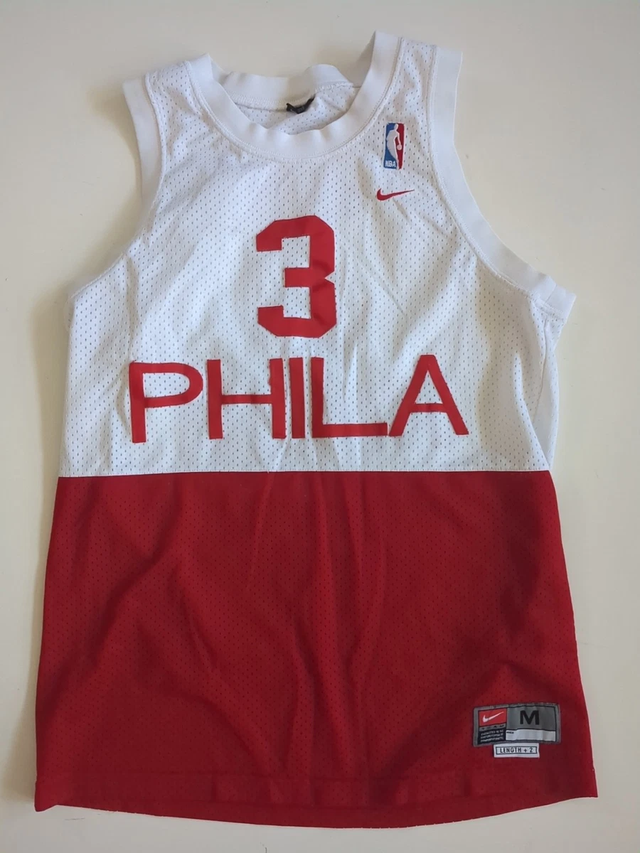 Preços baixos em Nike Allen Iverson Philadelphia 76ers Roupas e